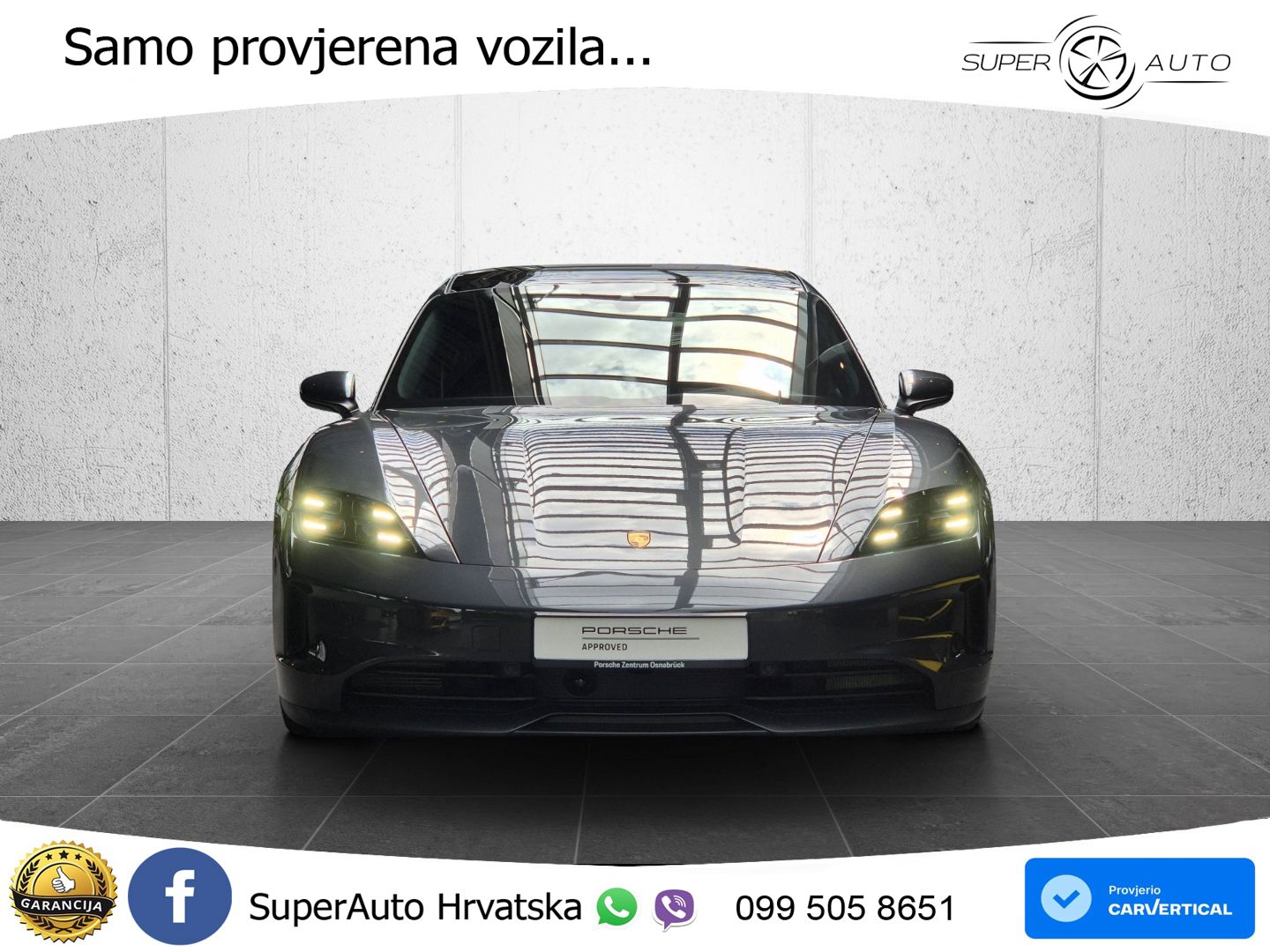 Porsche Taycan Sport Turismo 4S 105 kWh (598 KS)