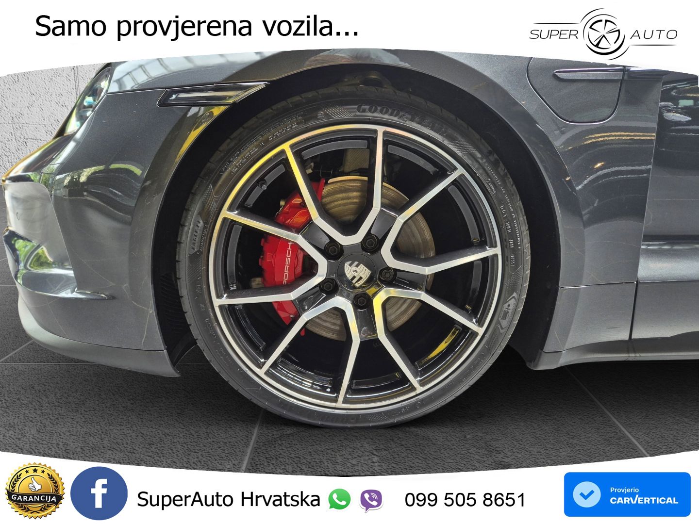 Porsche Taycan Sport Turismo 4S 105 kWh (598 KS)