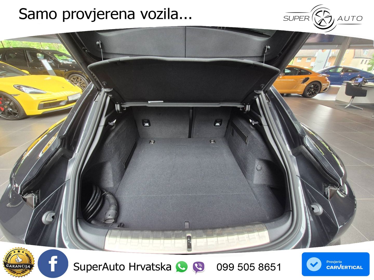Porsche Taycan Sport Turismo 4S 105 kWh (598 KS)