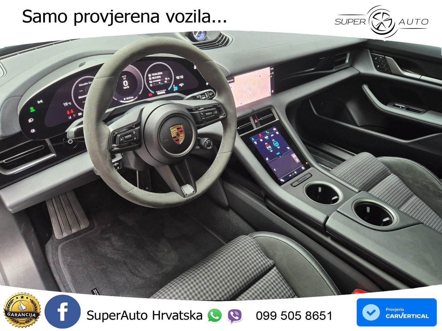 Porsche Taycan Sport Turismo 4S 105 kWh (598 KS)