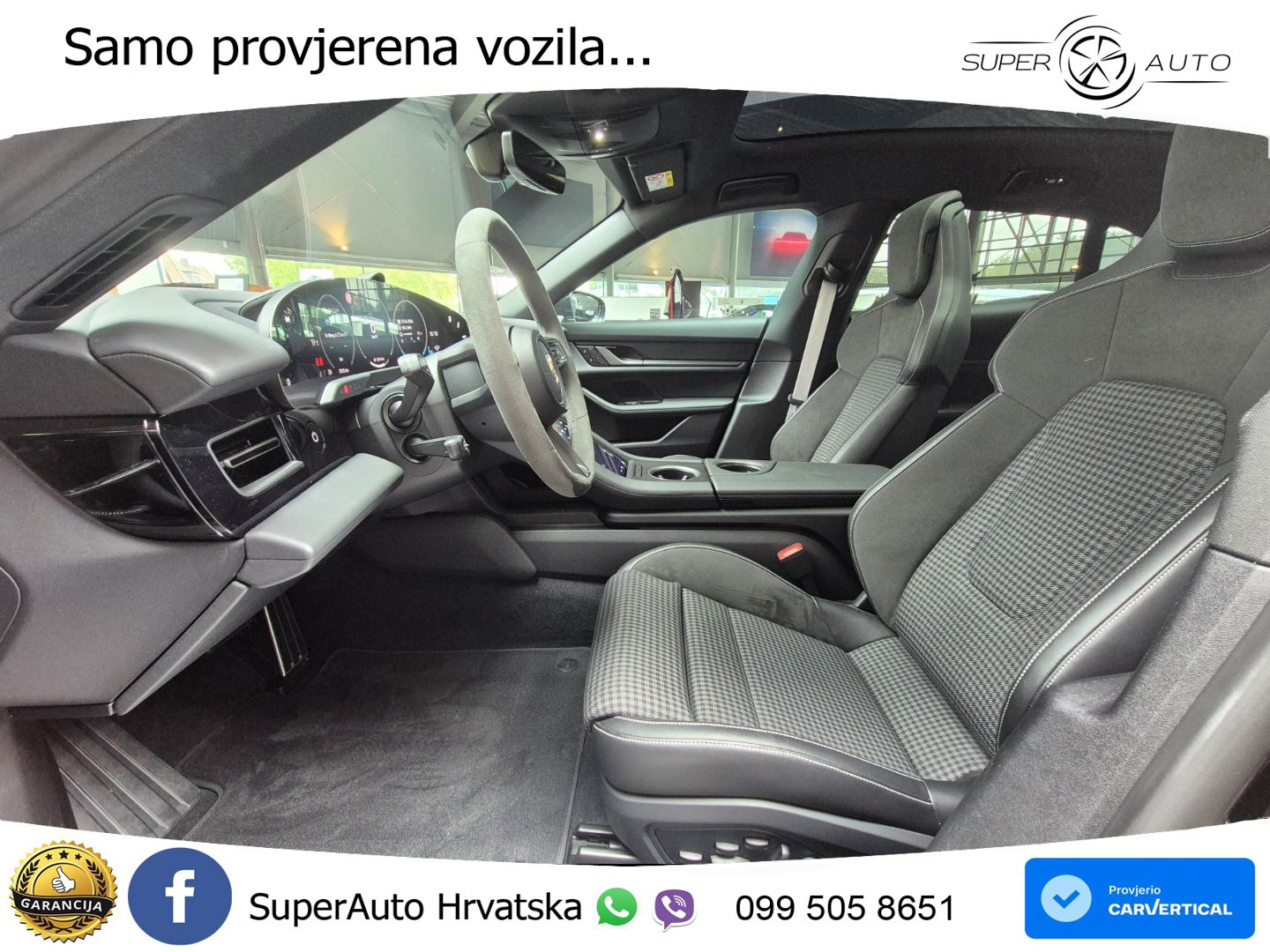 Porsche Taycan Sport Turismo 4S 105 kWh (598 KS)