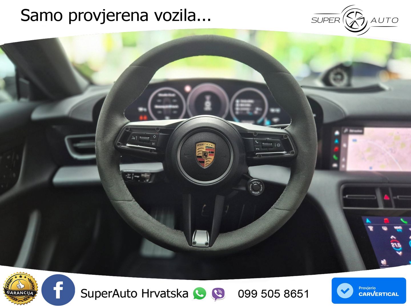 Porsche Taycan Sport Turismo 4S 105 kWh (598 KS)