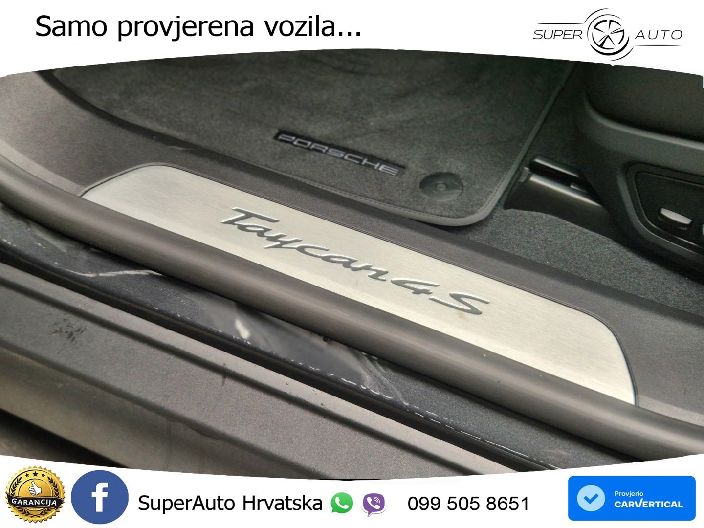 Porsche Taycan Sport Turismo 4S 105 kWh (598 KS)