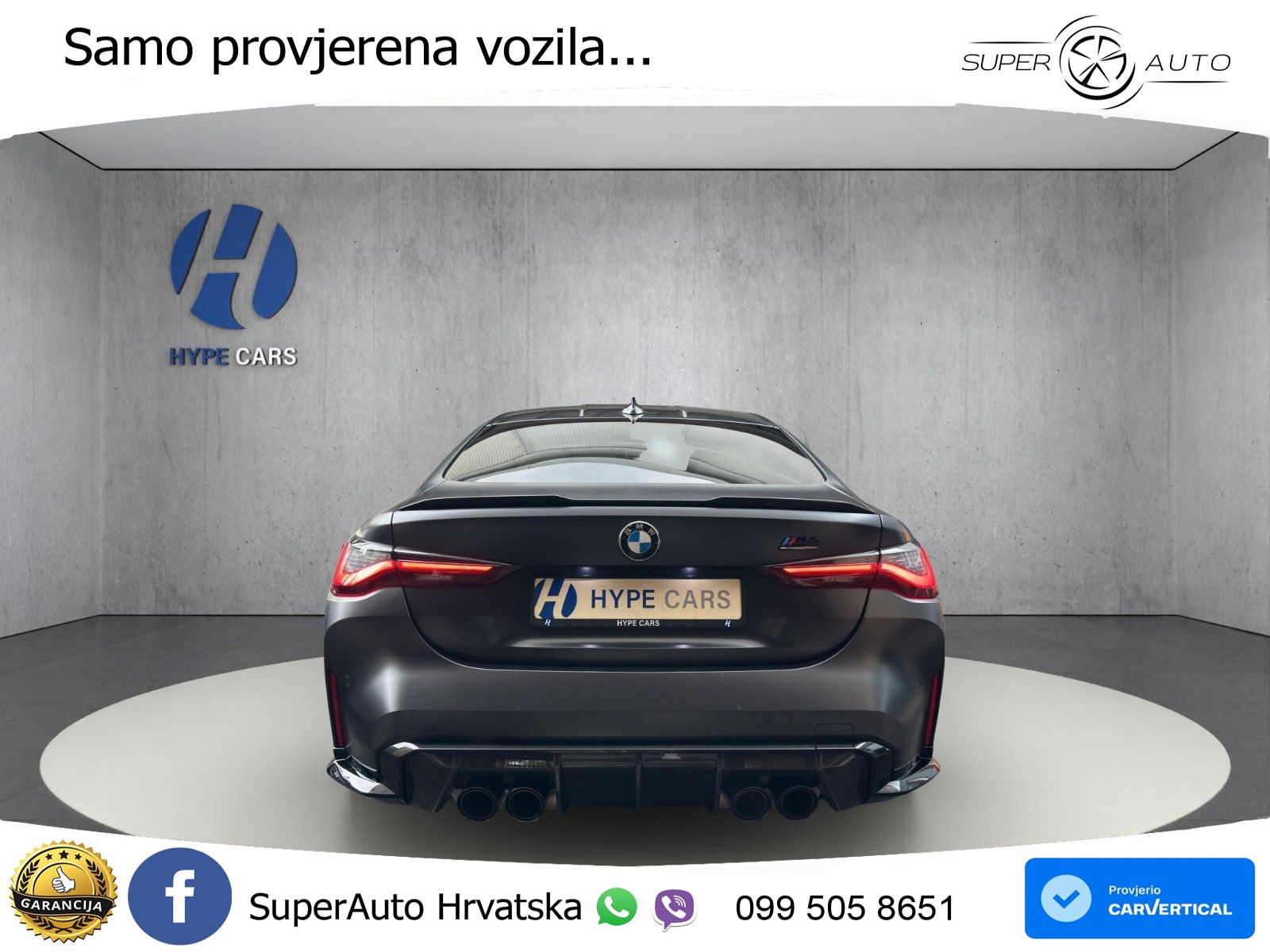 BMW M4 Competition 3.0 (510 KS) Steptronic LED+GR SJED+ACC