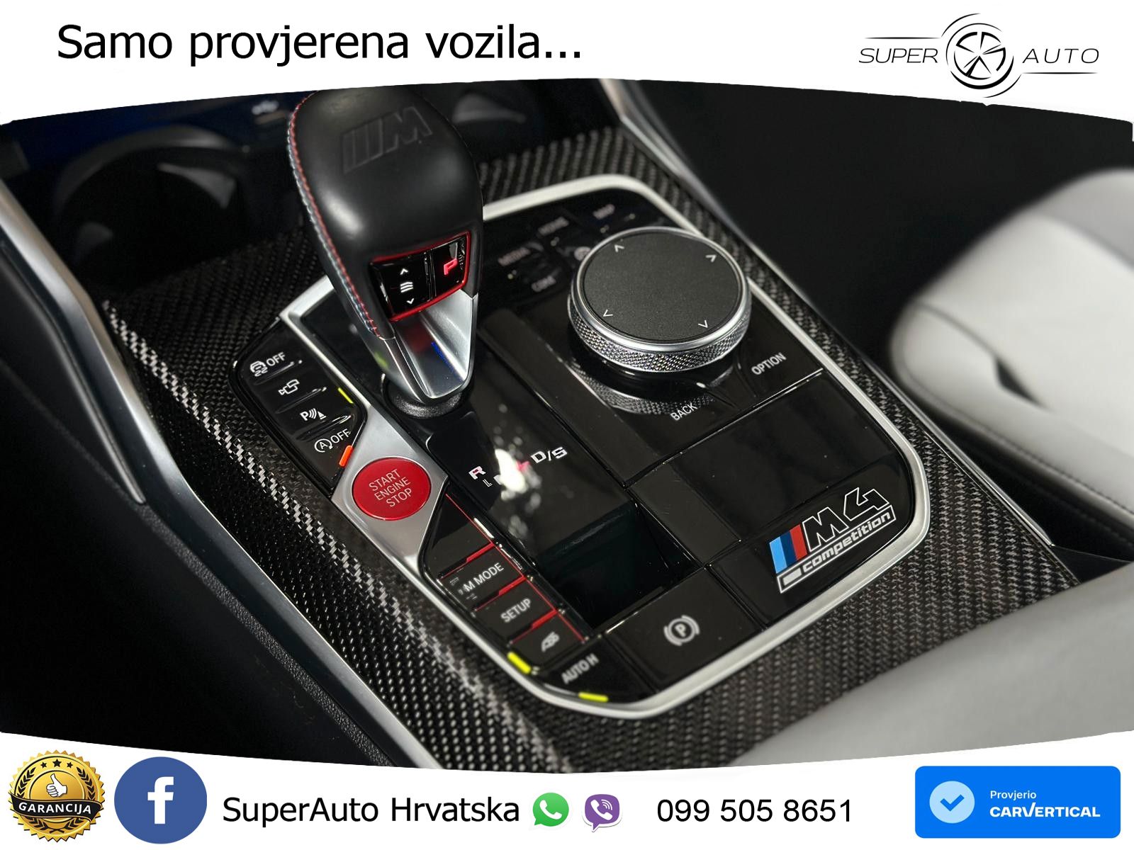 BMW M4 Competition 3.0 (510 KS) Steptronic LED+GR SJED+ACC
