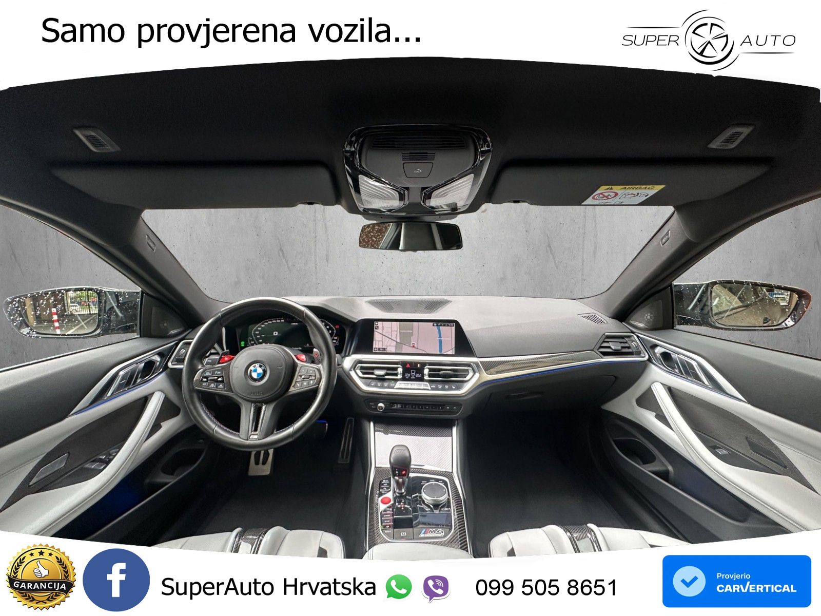 BMW M4 Competition 3.0 (510 KS) Steptronic LED+GR SJED+ACC