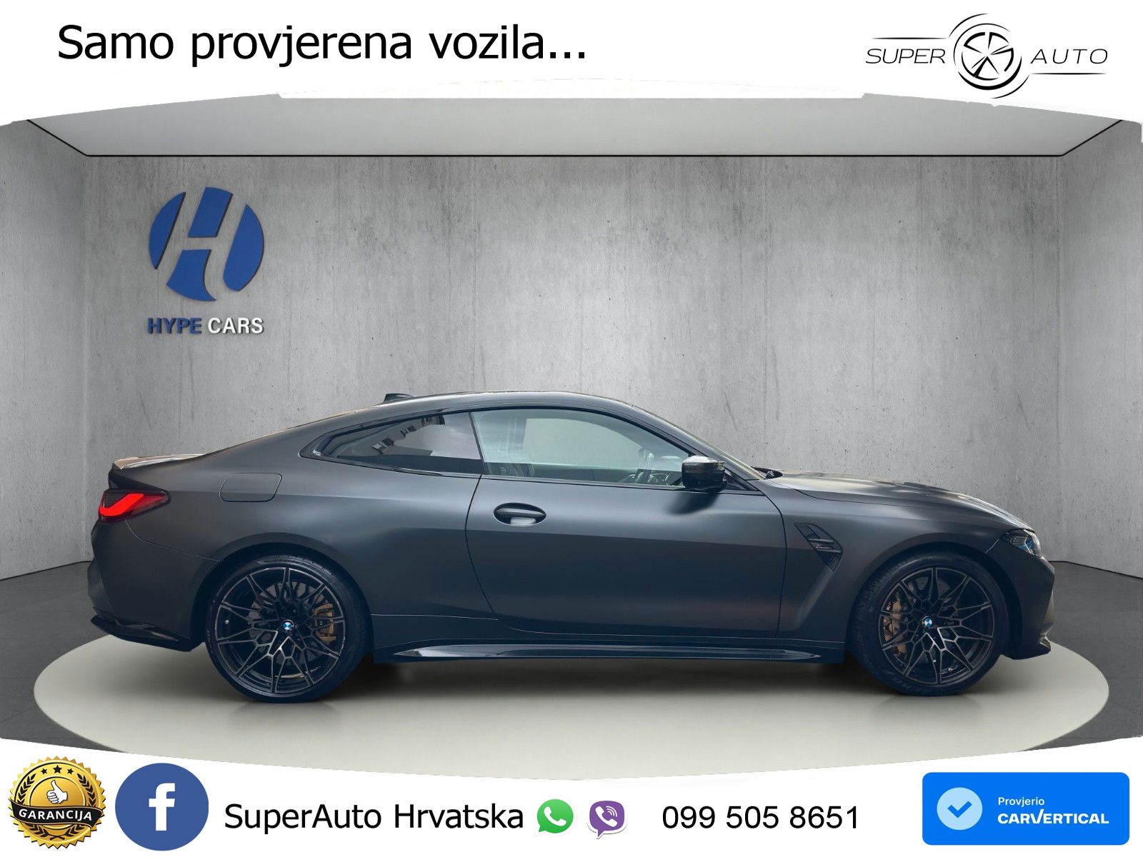 BMW M4 Competition 3.0 (510 KS) Steptronic LED+GR SJED+ACC