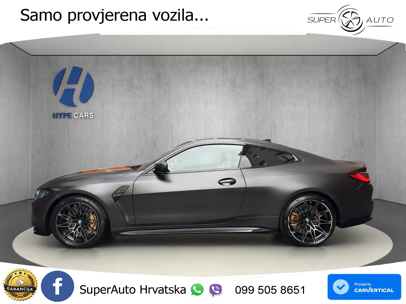 BMW M4 Competition 3.0 (510 KS) Steptronic LED+GR SJED+ACC