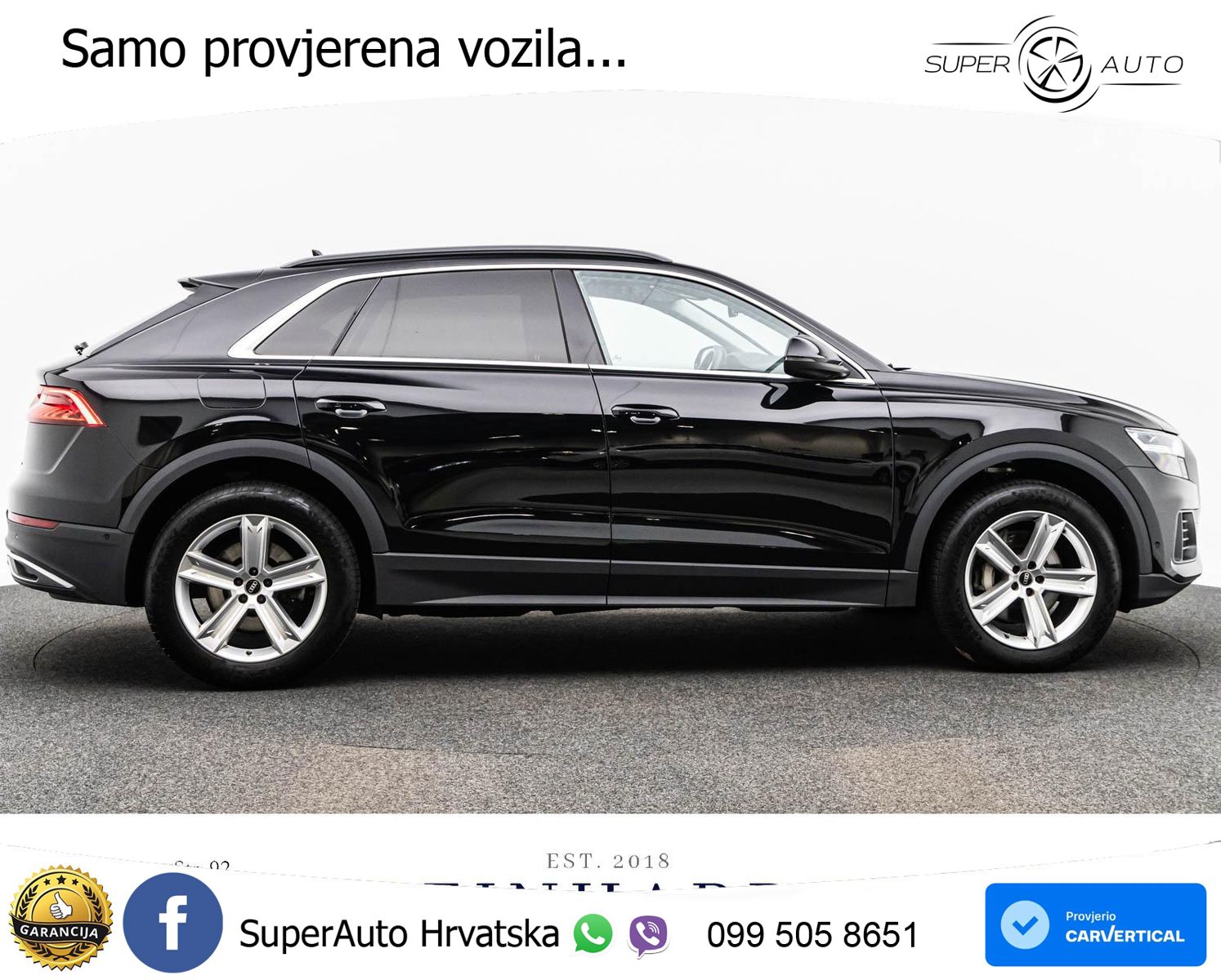 Audi Q8 55 TFSI V6 (340 KS) quattro Tiptronic LED+GR SJED+ACC