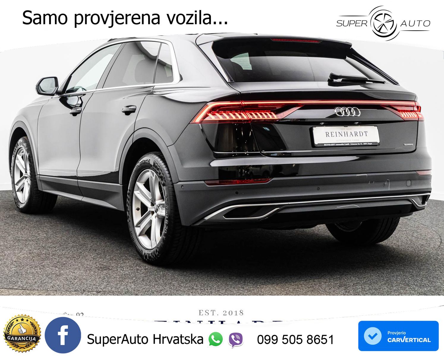 Audi Q8 55 TFSI V6 (340 KS) quattro Tiptronic LED+GR SJED+ACC