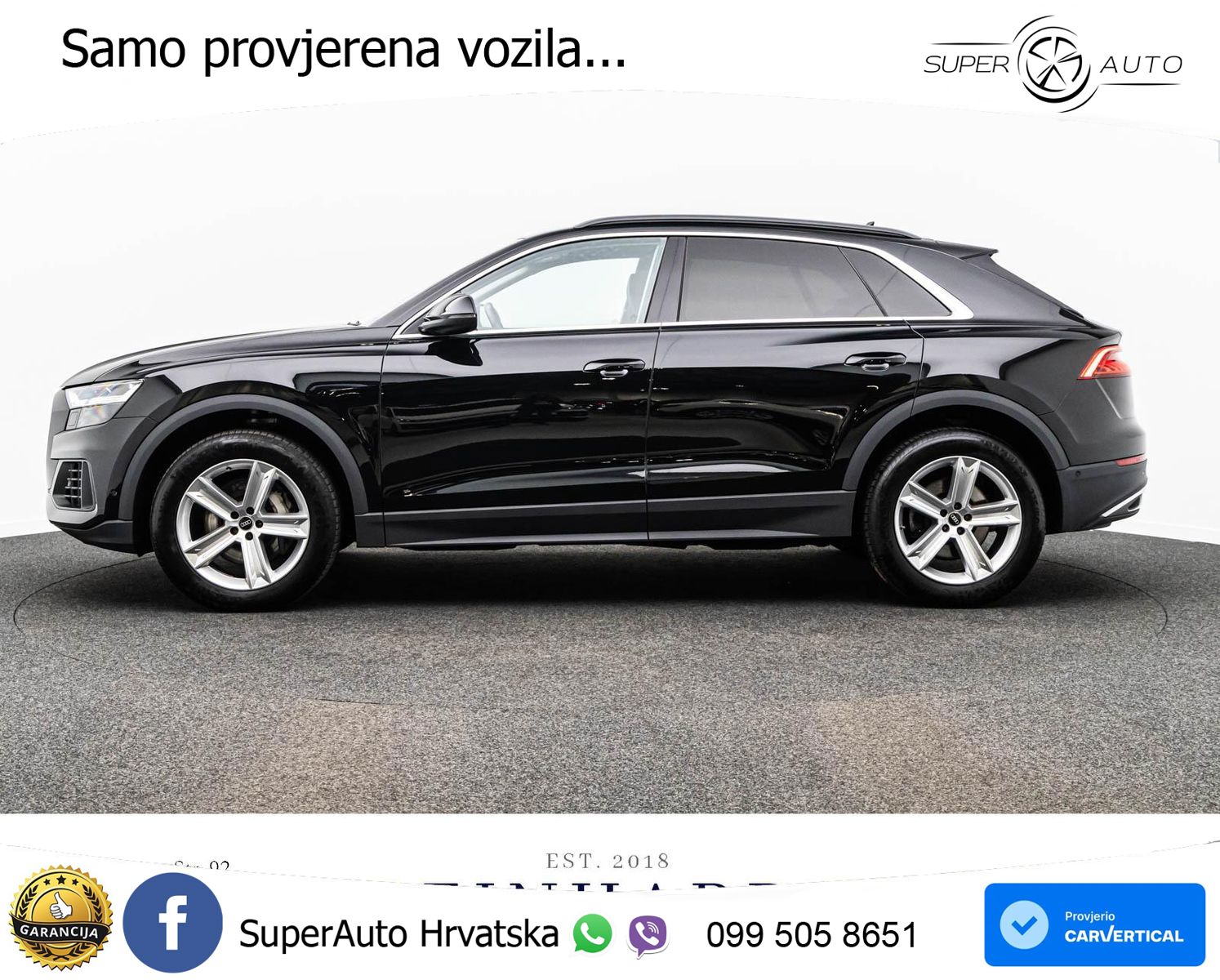 Audi Q8 55 TFSI V6 (340 KS) quattro Tiptronic LED+GR SJED+ACC