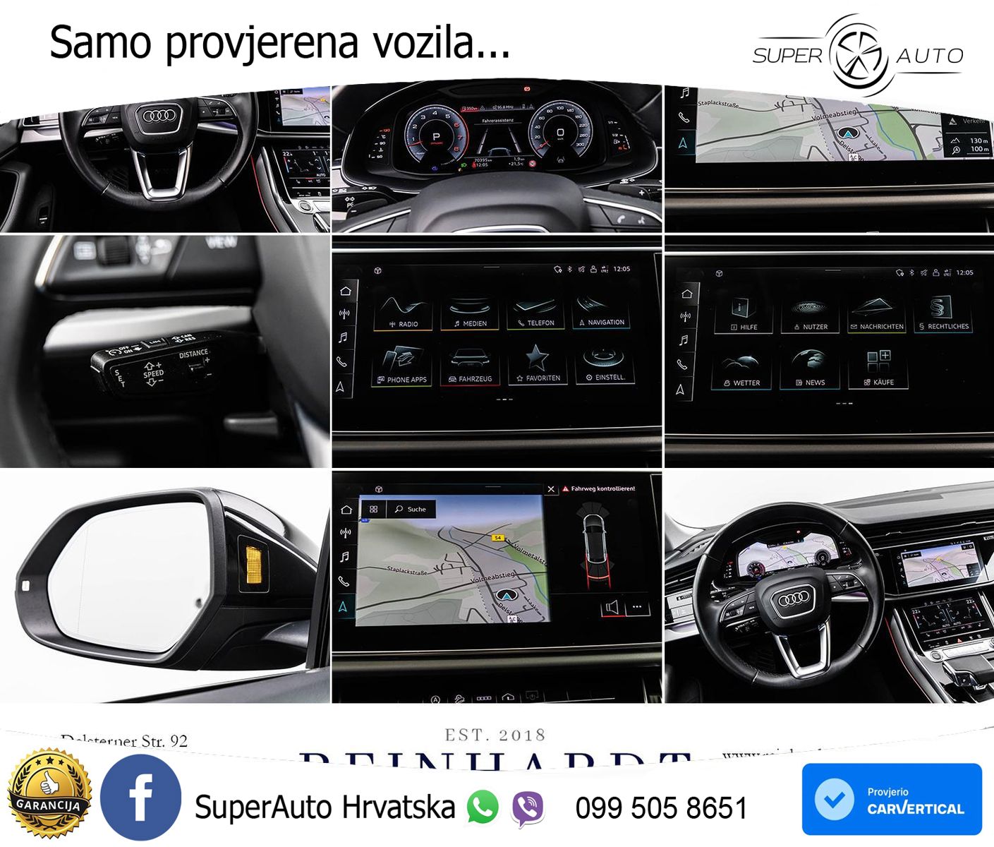 Audi Q8 55 TFSI V6 (340 KS) quattro Tiptronic LED+GR SJED+ACC