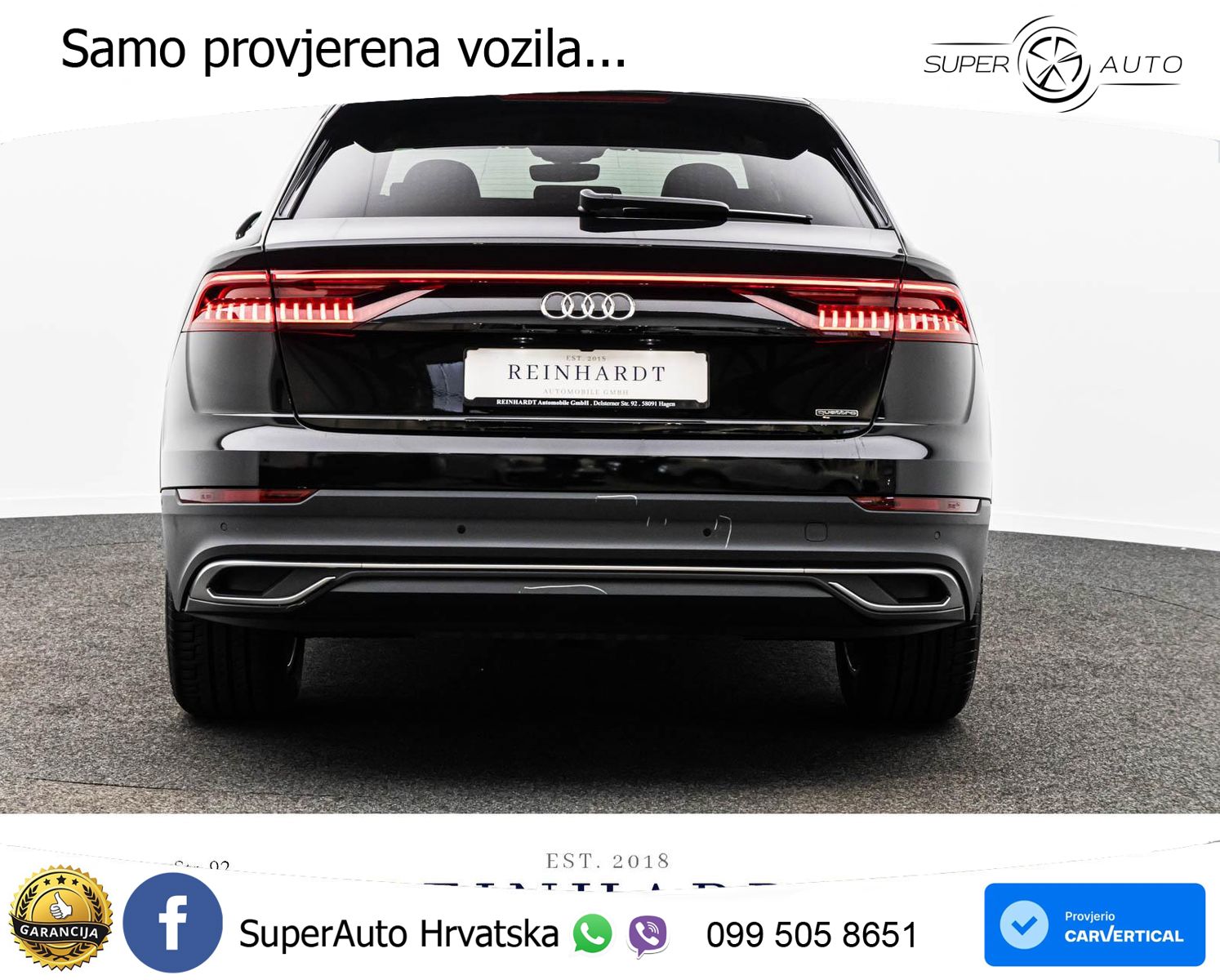Audi Q8 55 TFSI V6 (340 KS) quattro Tiptronic LED+GR SJED+ACC