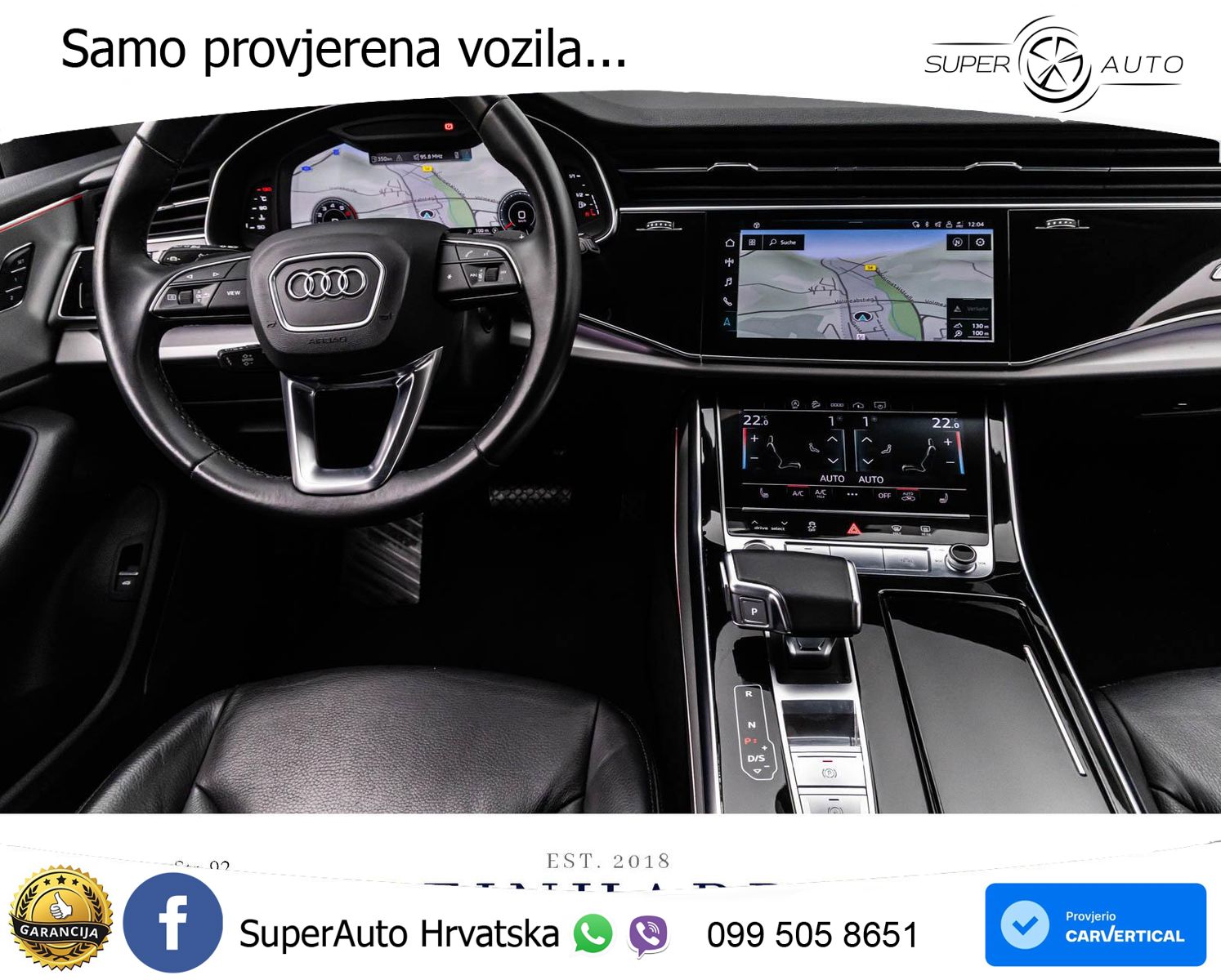Audi Q8 55 TFSI V6 (340 KS) quattro Tiptronic LED+GR SJED+ACC