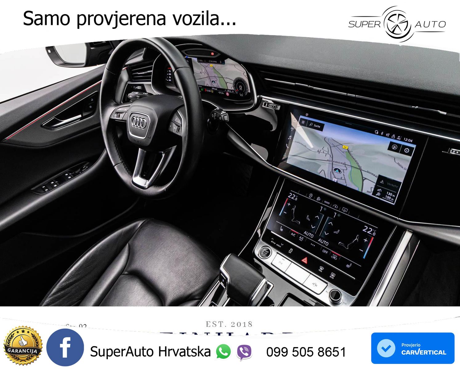 Audi Q8 55 TFSI V6 (340 KS) quattro Tiptronic LED+GR SJED+ACC