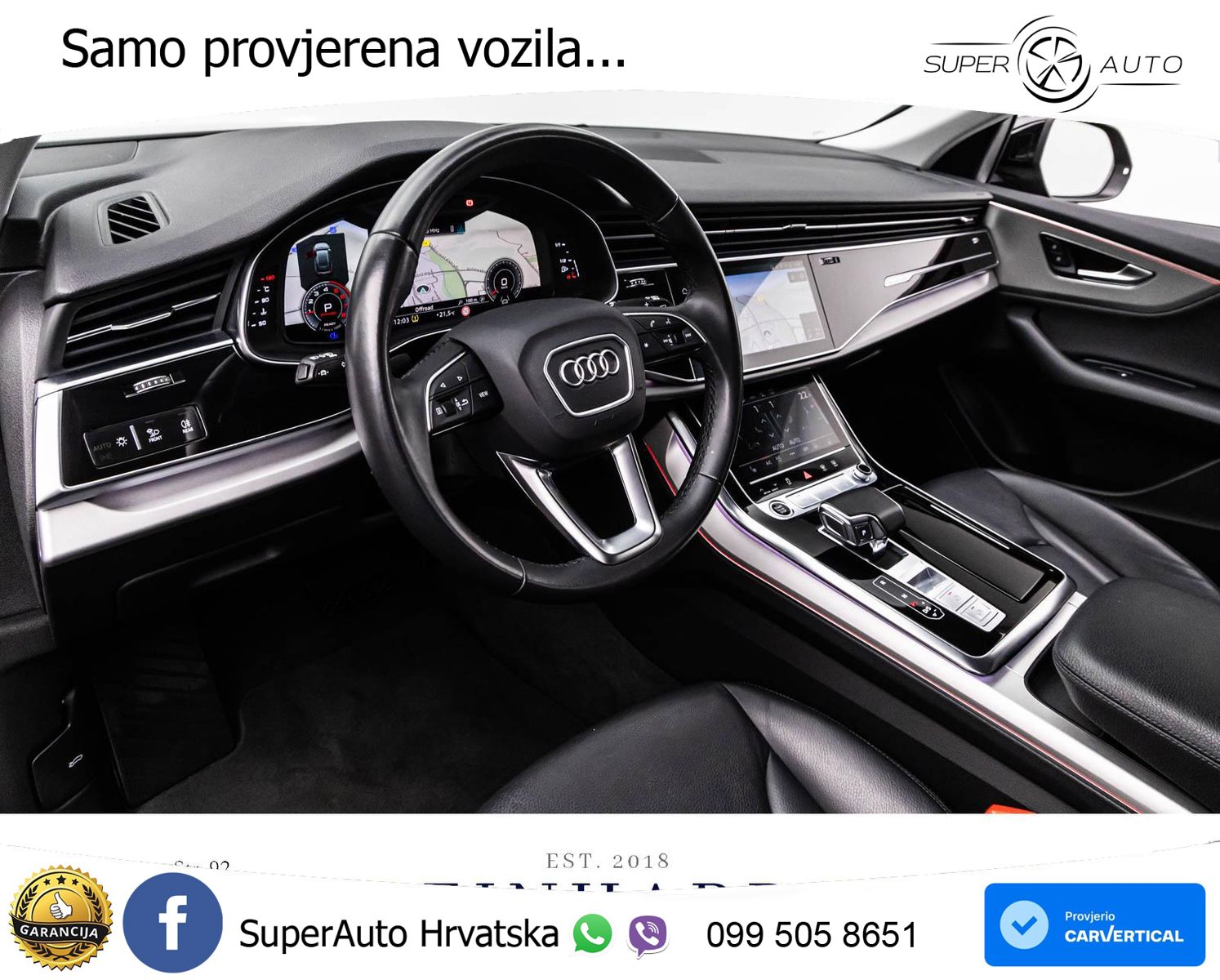 Audi Q8 55 TFSI V6 (340 KS) quattro Tiptronic LED+GR SJED+ACC
