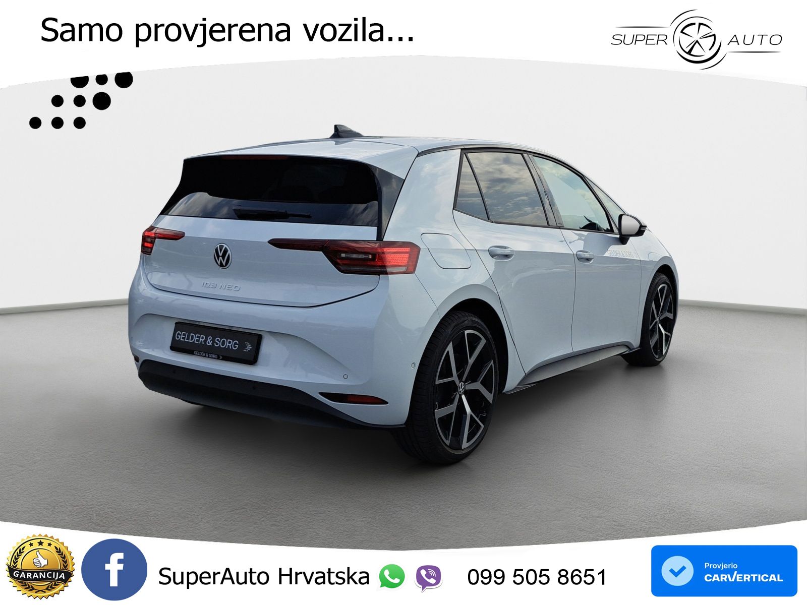 Volkswagen ID.3 79 kWh (231 KS) LED+GR SJED+ACC