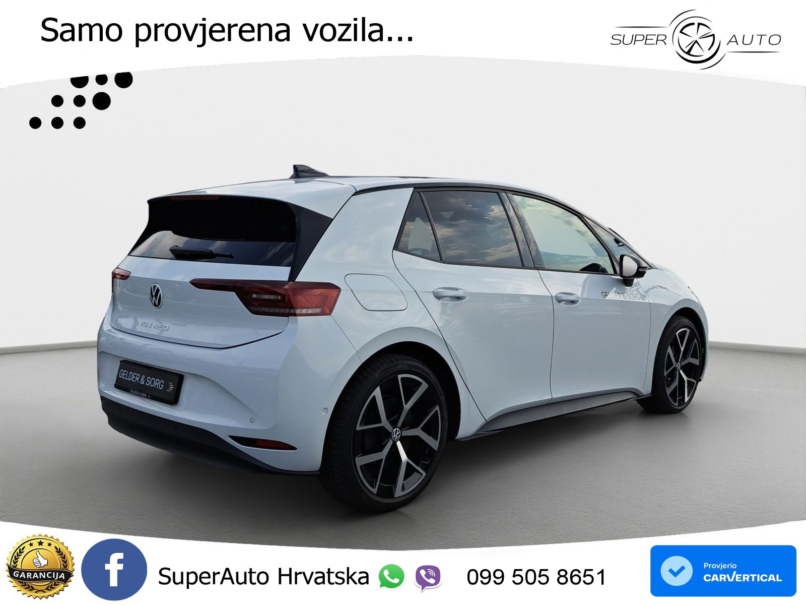 Volkswagen ID.3 79 kWh (231 KS) LED+GR SJED+ACC
