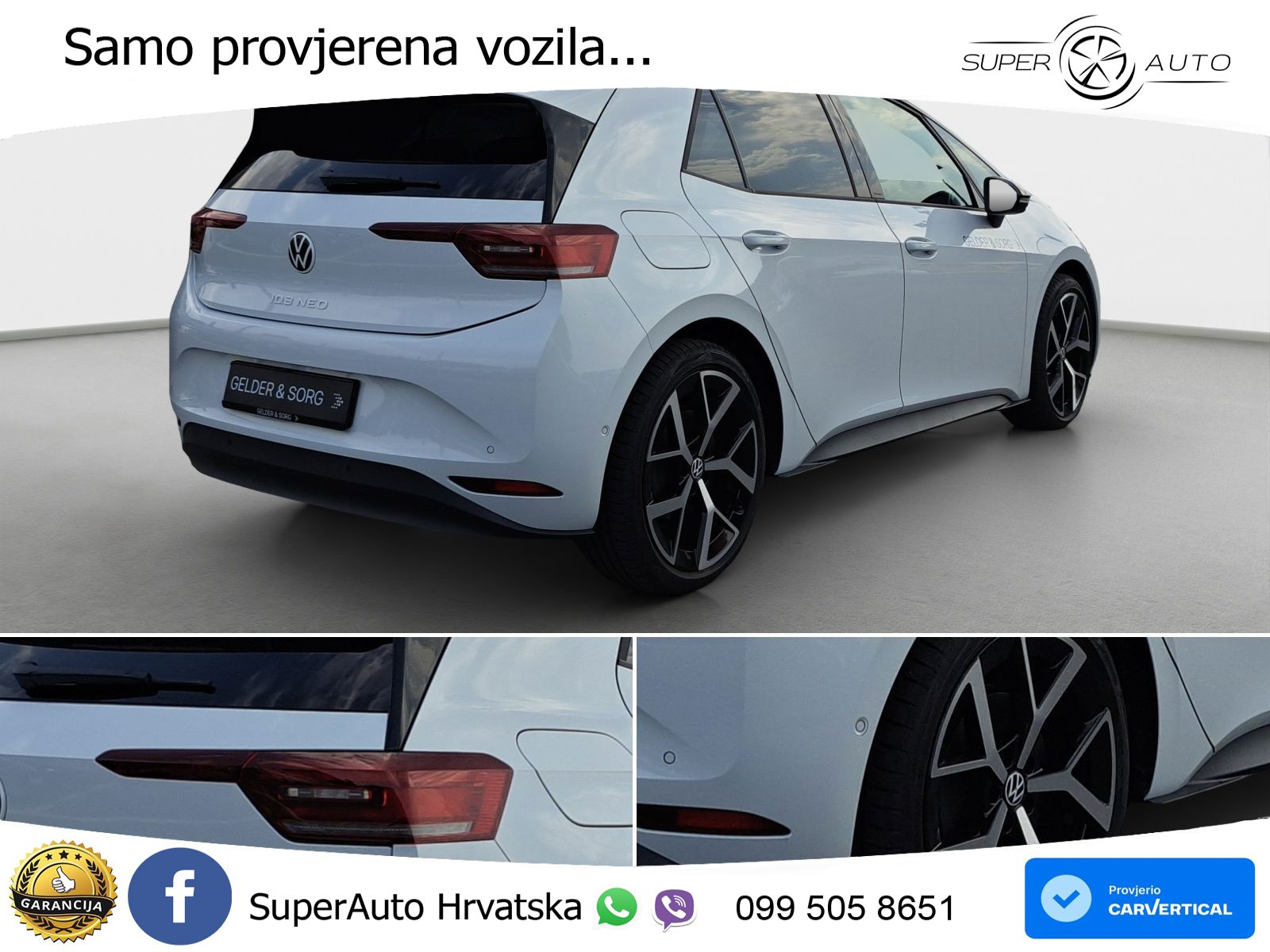 Volkswagen ID.3 79 kWh (231 KS) LED+GR SJED+ACC