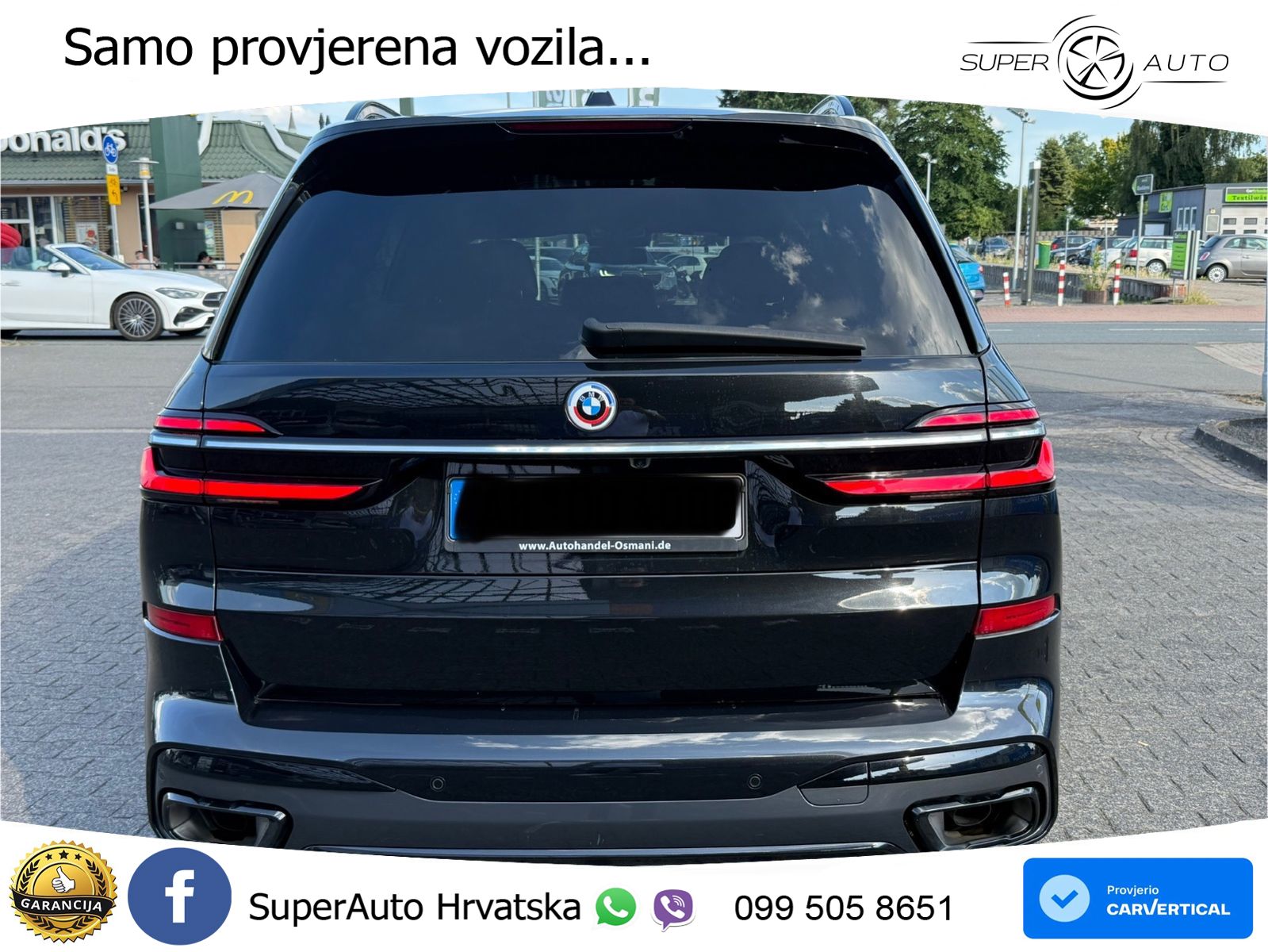 BMW X7 40d (352 KS) xDrive Steptronic M Sport LED+GR SJED+ACC