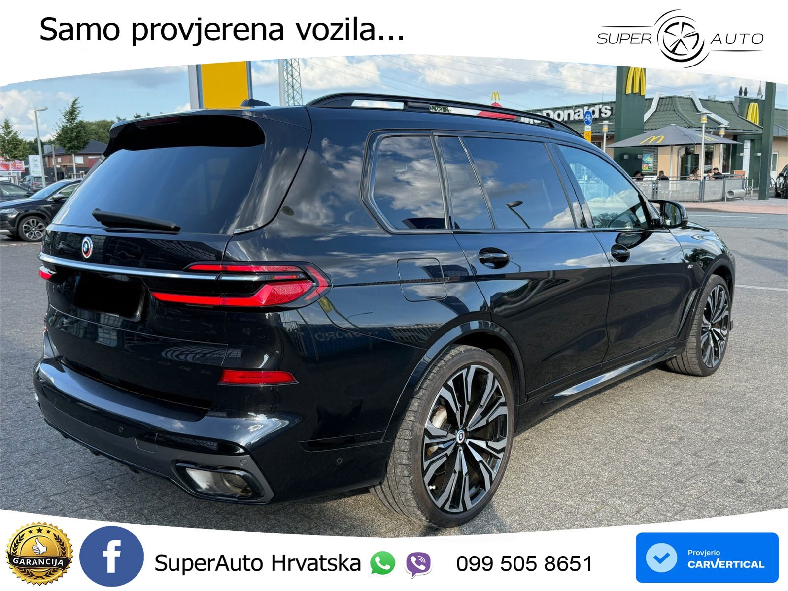 BMW X7 40d (352 KS) xDrive Steptronic M Sport LED+GR SJED+ACC