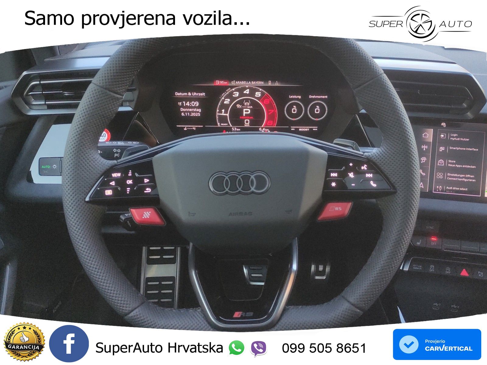 Audi RS3 Sedan 2.5 TFSI (400 KS) quattro S tronic LED+GR SJED+ACC