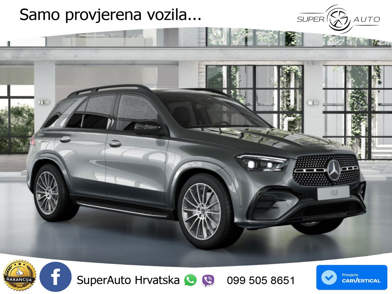 Mercedes GLE 450d (367 KS) EQ Boost 4MATIC 9G-TRONIC AMG LED+GR SJED+ACC