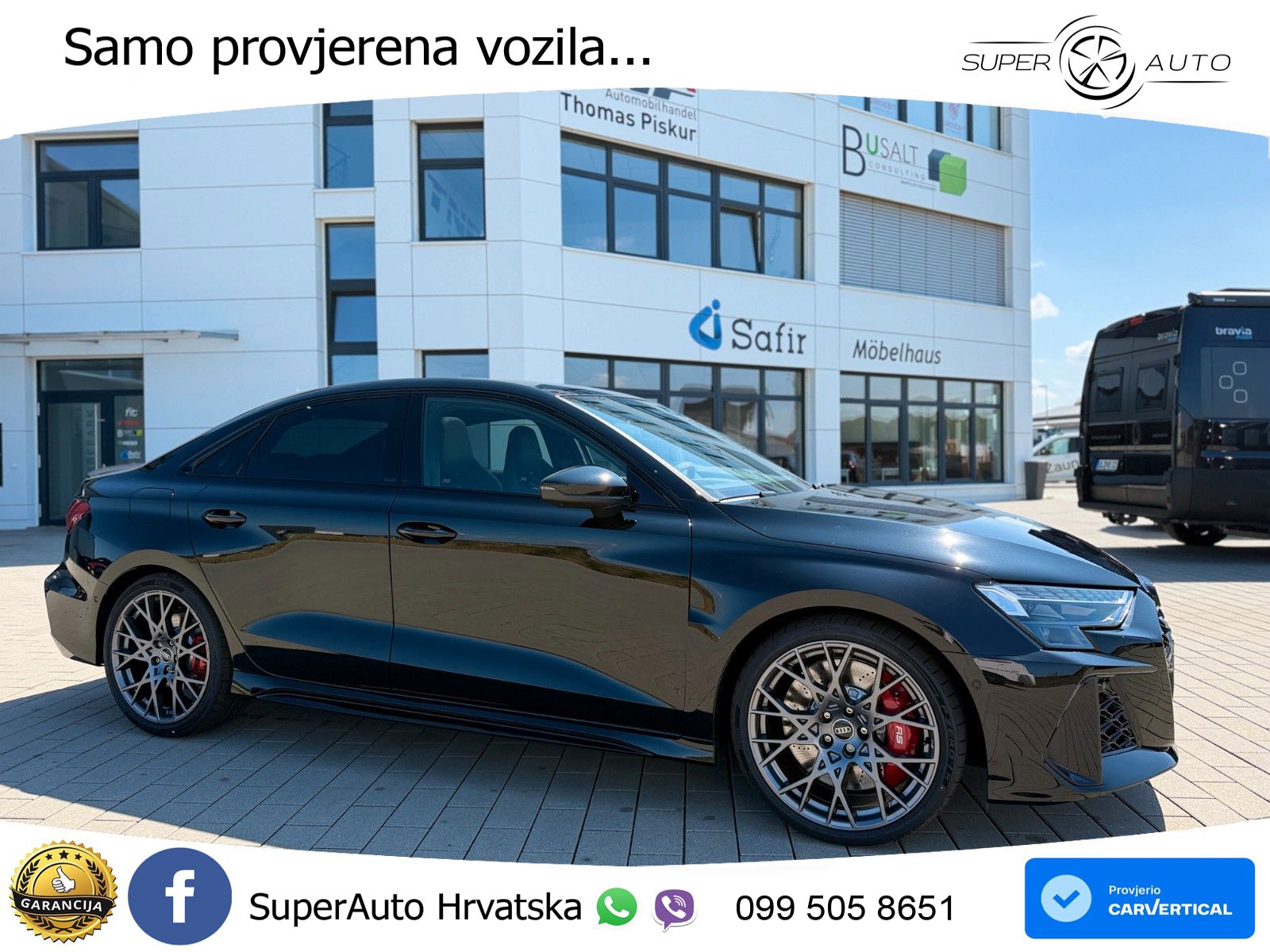 Audi RS3 Sedan 2.5 TFSI (400 KS) quattro S tronic LED+GR SJED+ACC