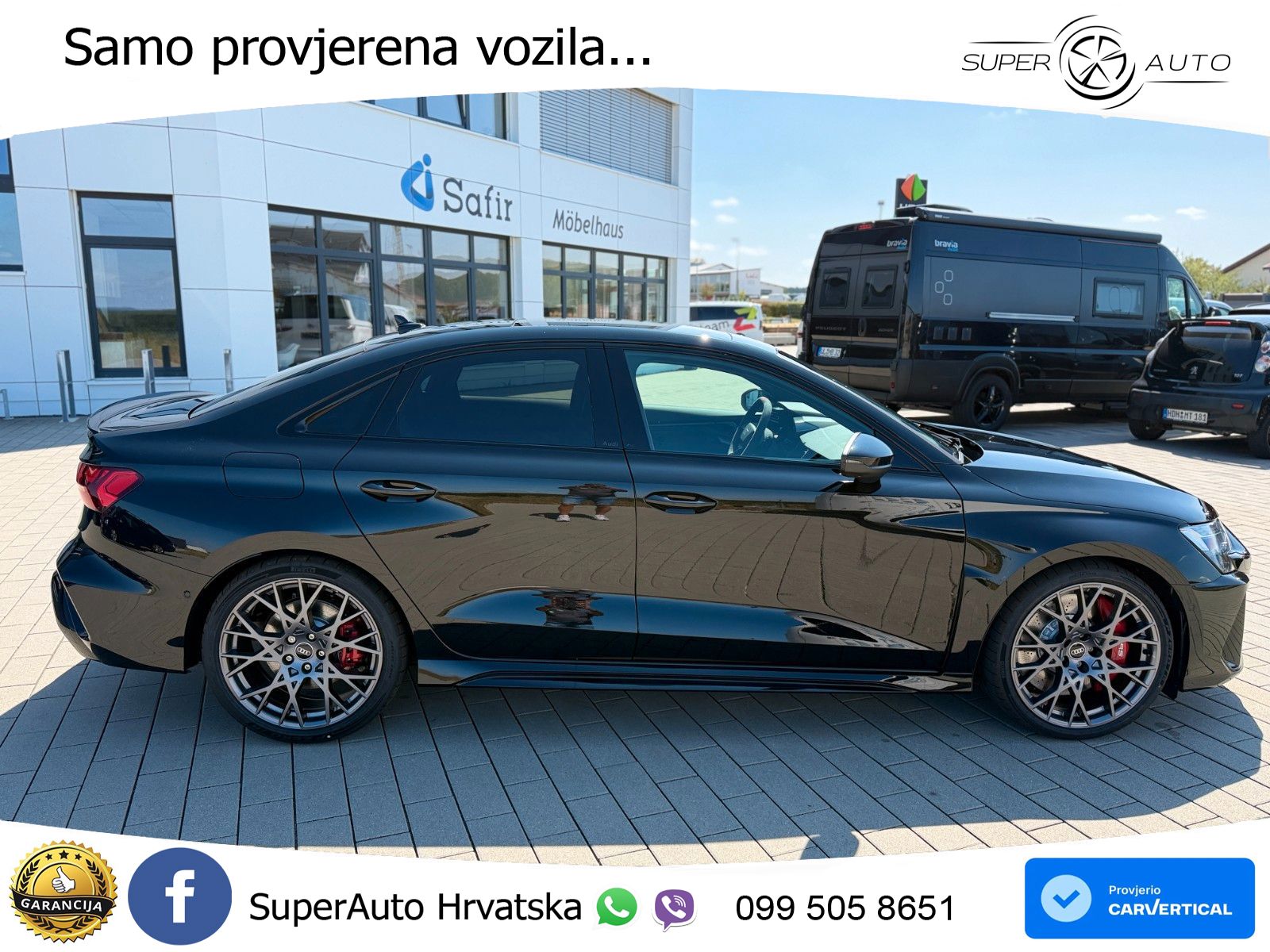 Audi RS3 Sedan 2.5 TFSI (400 KS) quattro S tronic LED+GR SJED+ACC
