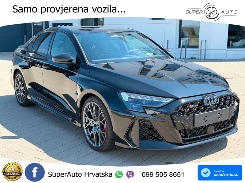Audi RS3 Sedan 2.5 TFSI (400 KS) quattro S tronic LED+GR SJED+ACC