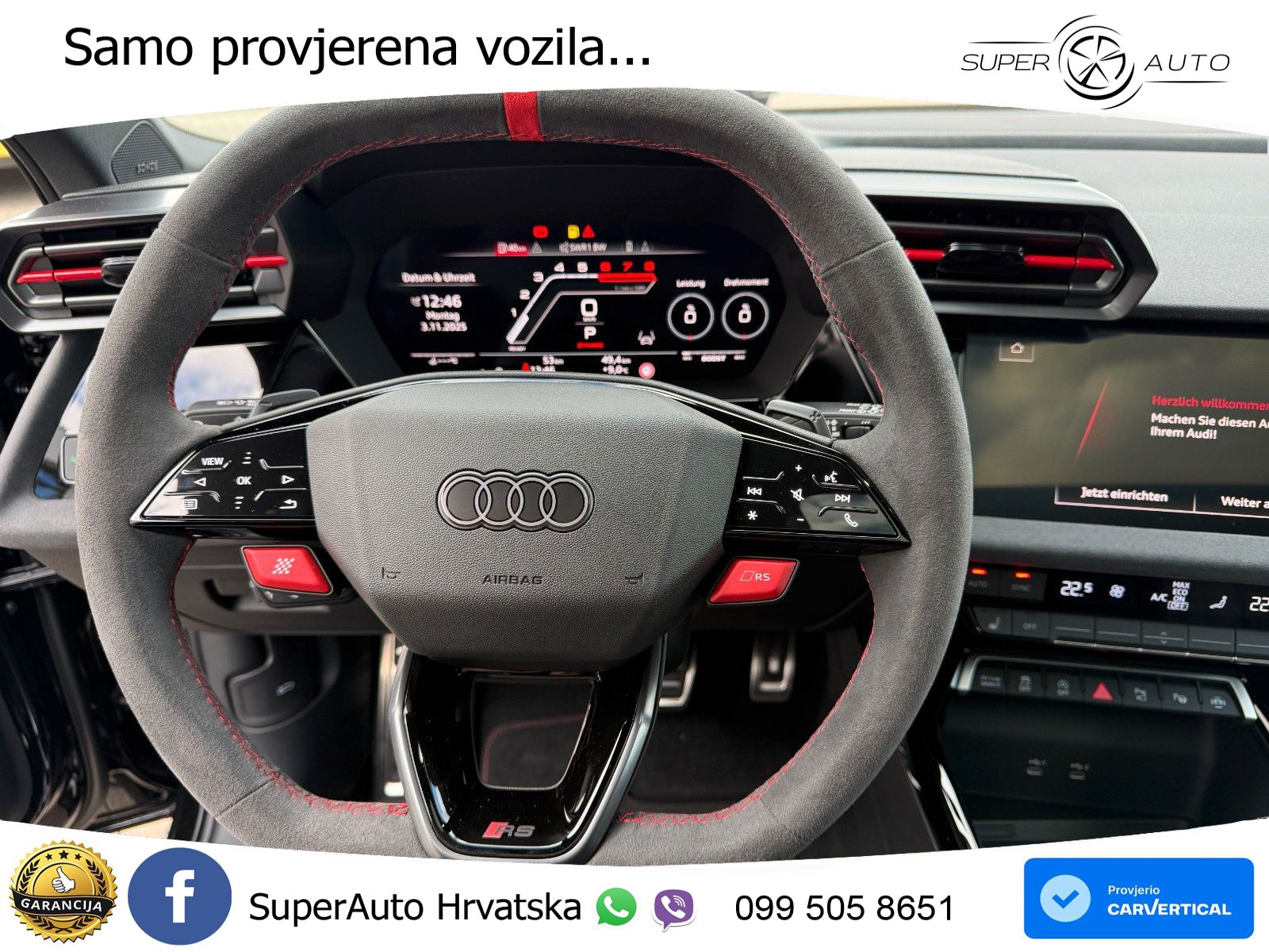 Audi RS3 Sedan 2.5 TFSI (400 KS) quattro S tronic LED+GR SJED+ACC