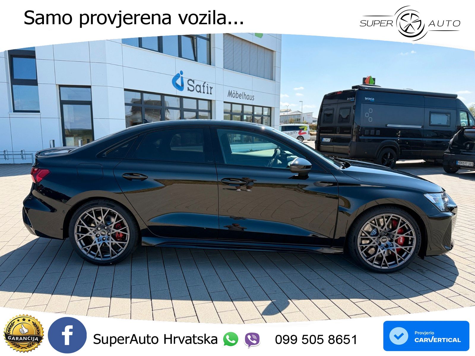 Audi RS3 Sedan 2.5 TFSI (400 KS) quattro S tronic LED+GR SJED+ACC