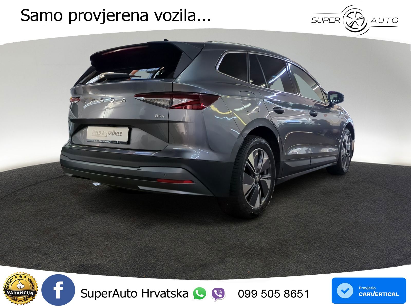 Škoda Enyaq iV 85x 82 kWh (286 KS) AWD