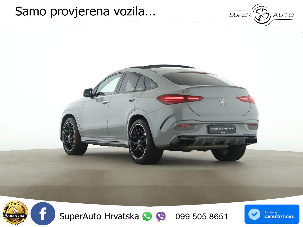 Mercedes AMG GLE Coupe 63 S V8 (612 KS) EQ Boost 4MATIC+ AMG SPEEDSHIFT TCT 9G LED+GR SJED+ACC