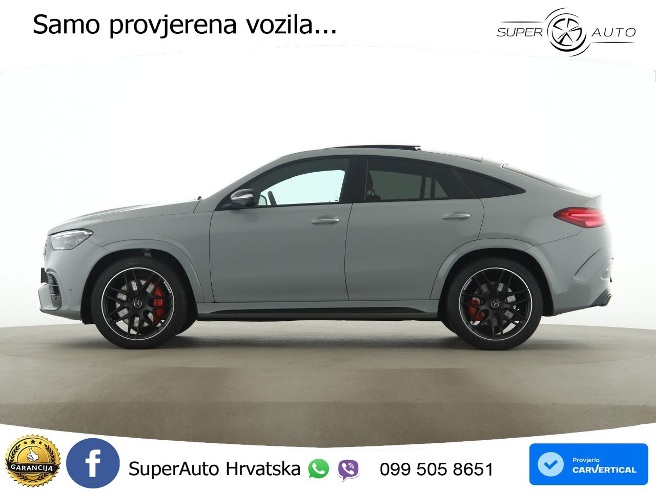 Mercedes AMG GLE Coupe 63 S V8 (612 KS) EQ Boost 4MATIC+ AMG SPEEDSHIFT TCT 9G LED+GR SJED+ACC