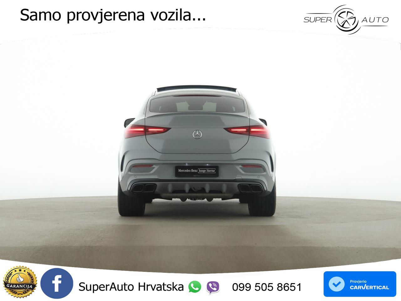 Mercedes AMG GLE Coupe 63 S V8 (612 KS) EQ Boost 4MATIC+ AMG SPEEDSHIFT TCT 9G LED+GR SJED+ACC