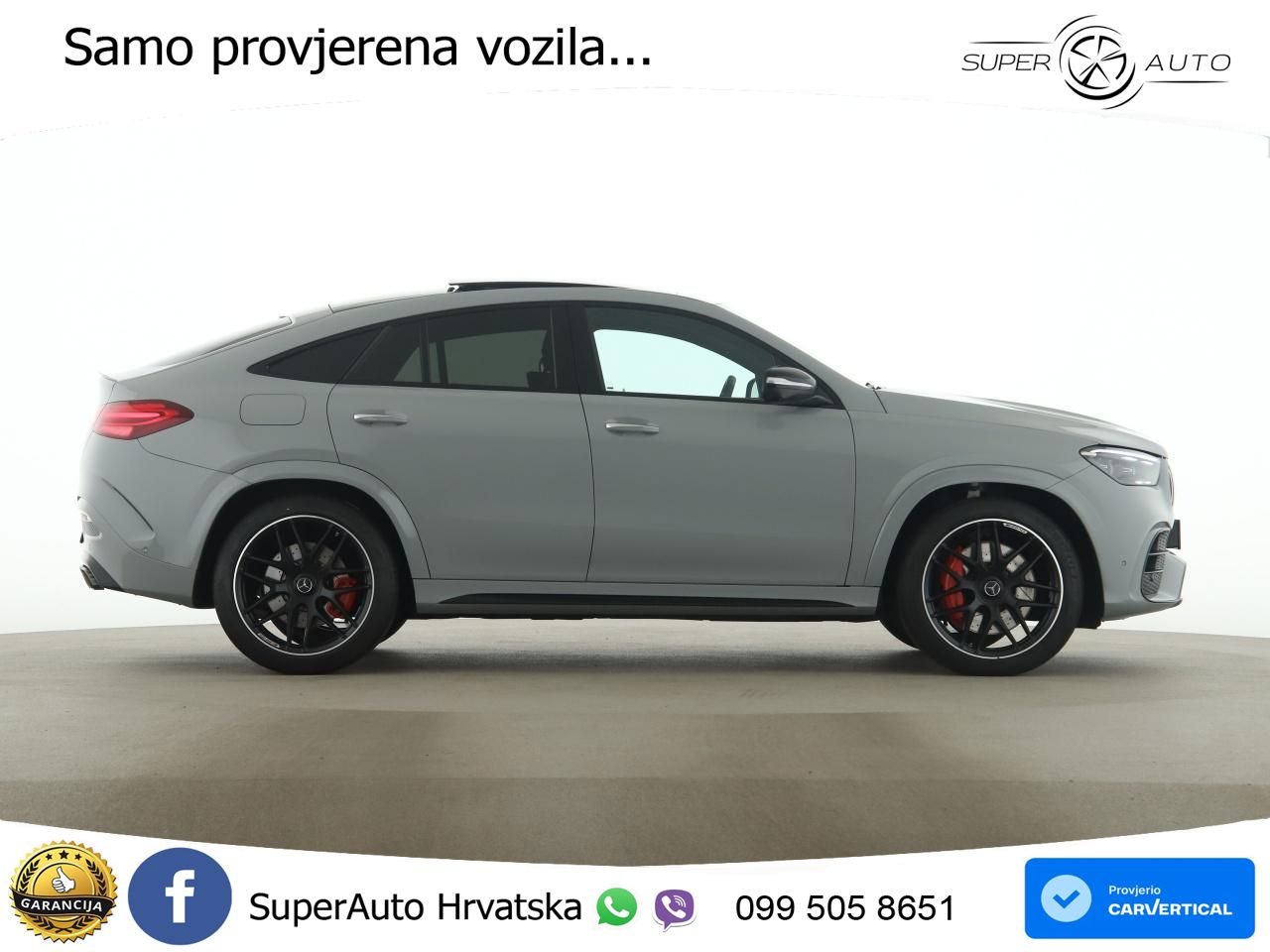 Mercedes AMG GLE Coupe 63 S V8 (612 KS) EQ Boost 4MATIC+ AMG SPEEDSHIFT TCT 9G LED+GR SJED+ACC