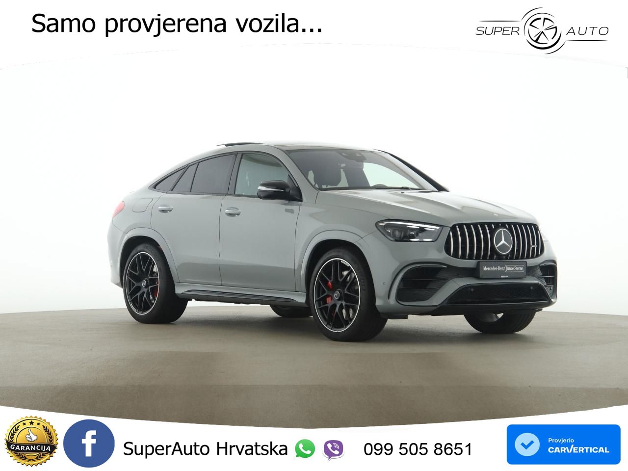 Mercedes AMG GLE Coupe 63 S V8 (612 KS) EQ Boost 4MATIC+ AMG SPEEDSHIFT TCT 9G LED+GR SJED+ACC