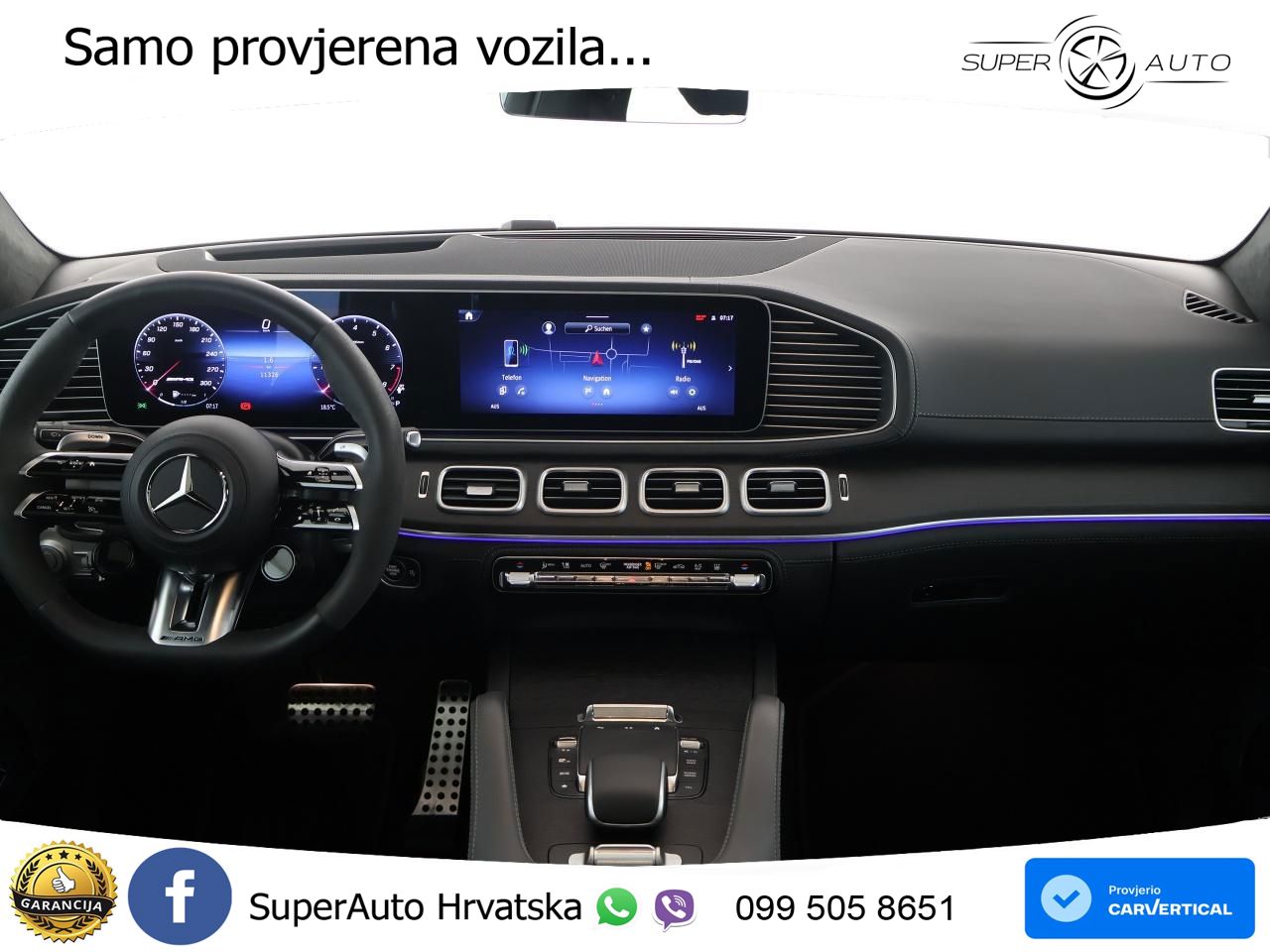 Mercedes AMG GLE Coupe 63 S V8 (612 KS) EQ Boost 4MATIC+ AMG SPEEDSHIFT TCT 9G LED+GR SJED+ACC