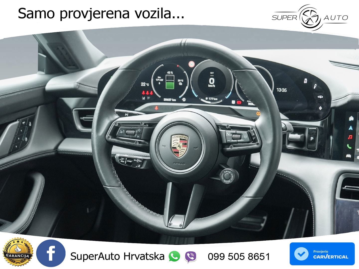 Porsche Taycan 4S 105 kWh (598 KS)