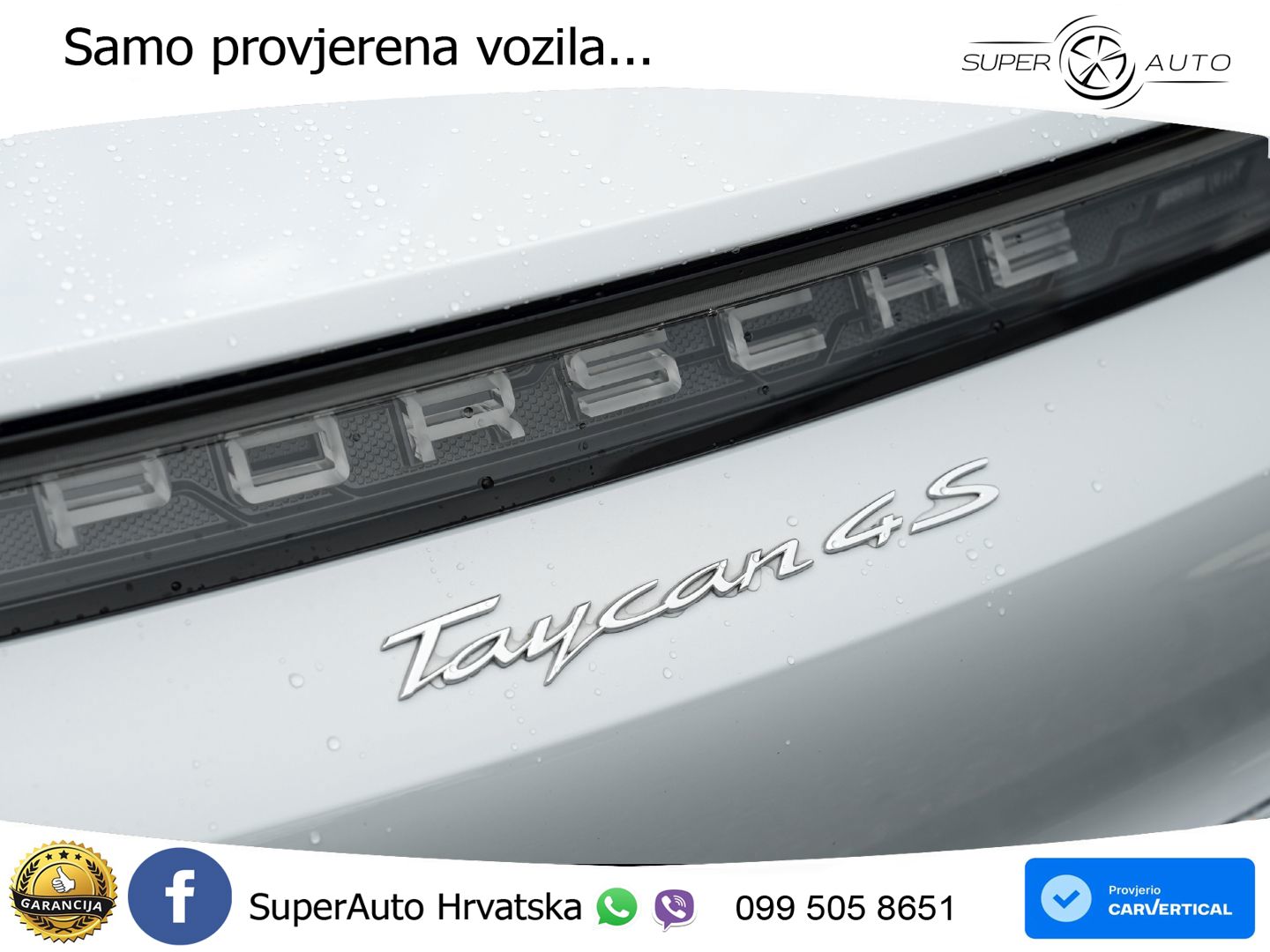 Porsche Taycan 4S 105 kWh (598 KS)