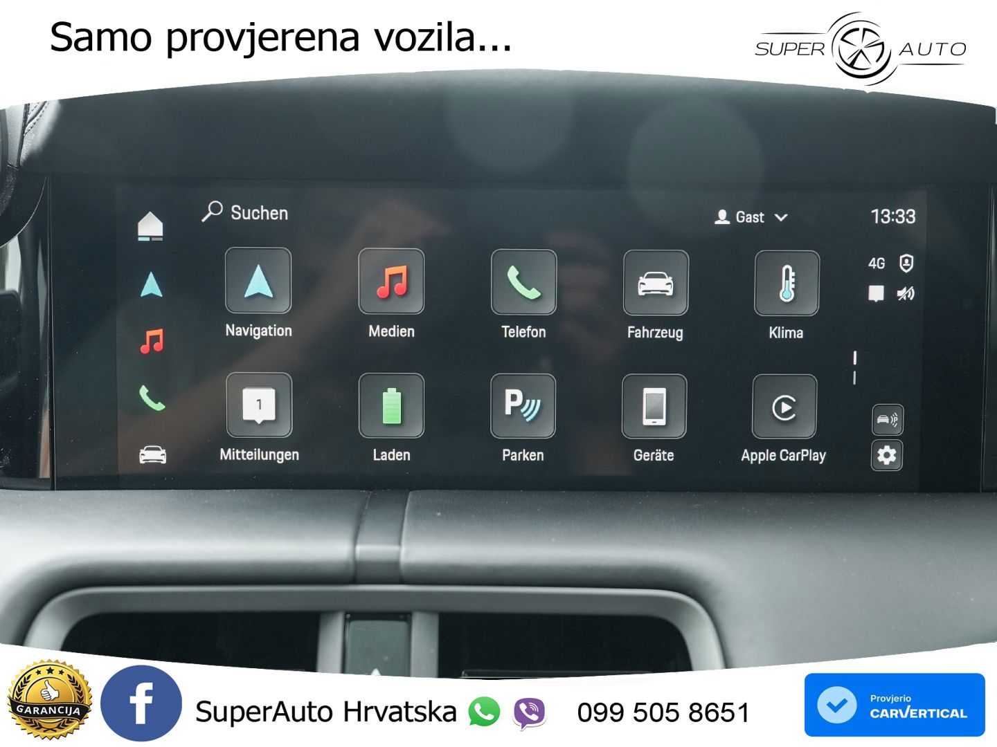 Porsche Taycan 4S 105 kWh (598 KS)