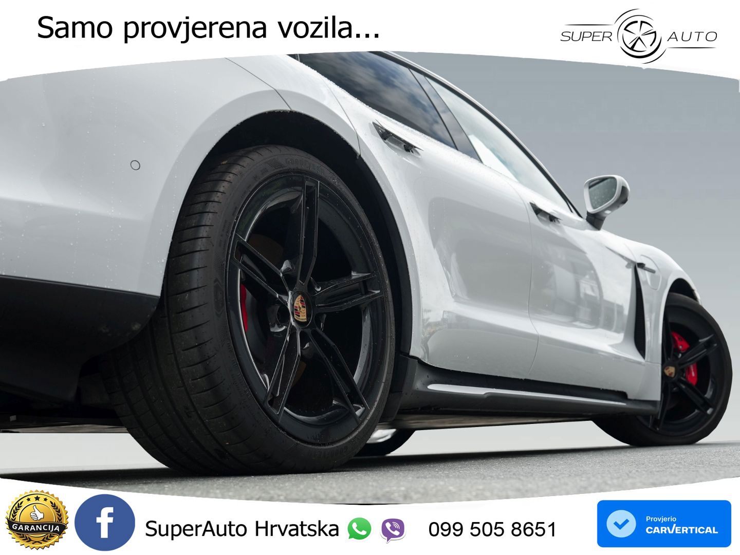 Porsche Taycan 4S 105 kWh (598 KS)