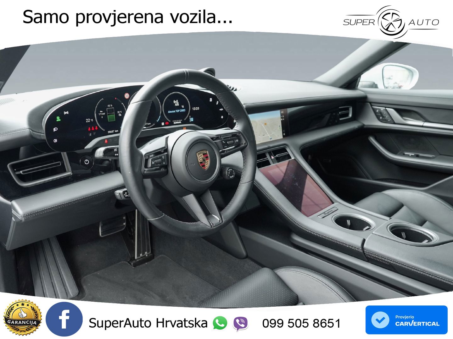 Porsche Taycan 4S 105 kWh (598 KS)