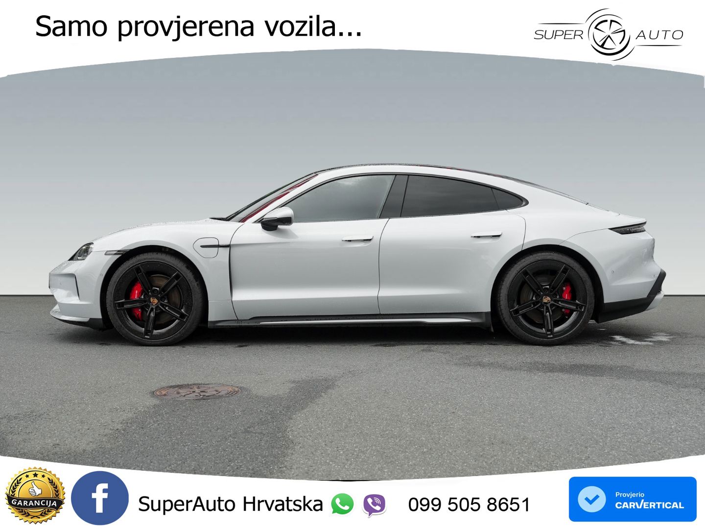 Porsche Taycan 4S 105 kWh (598 KS)