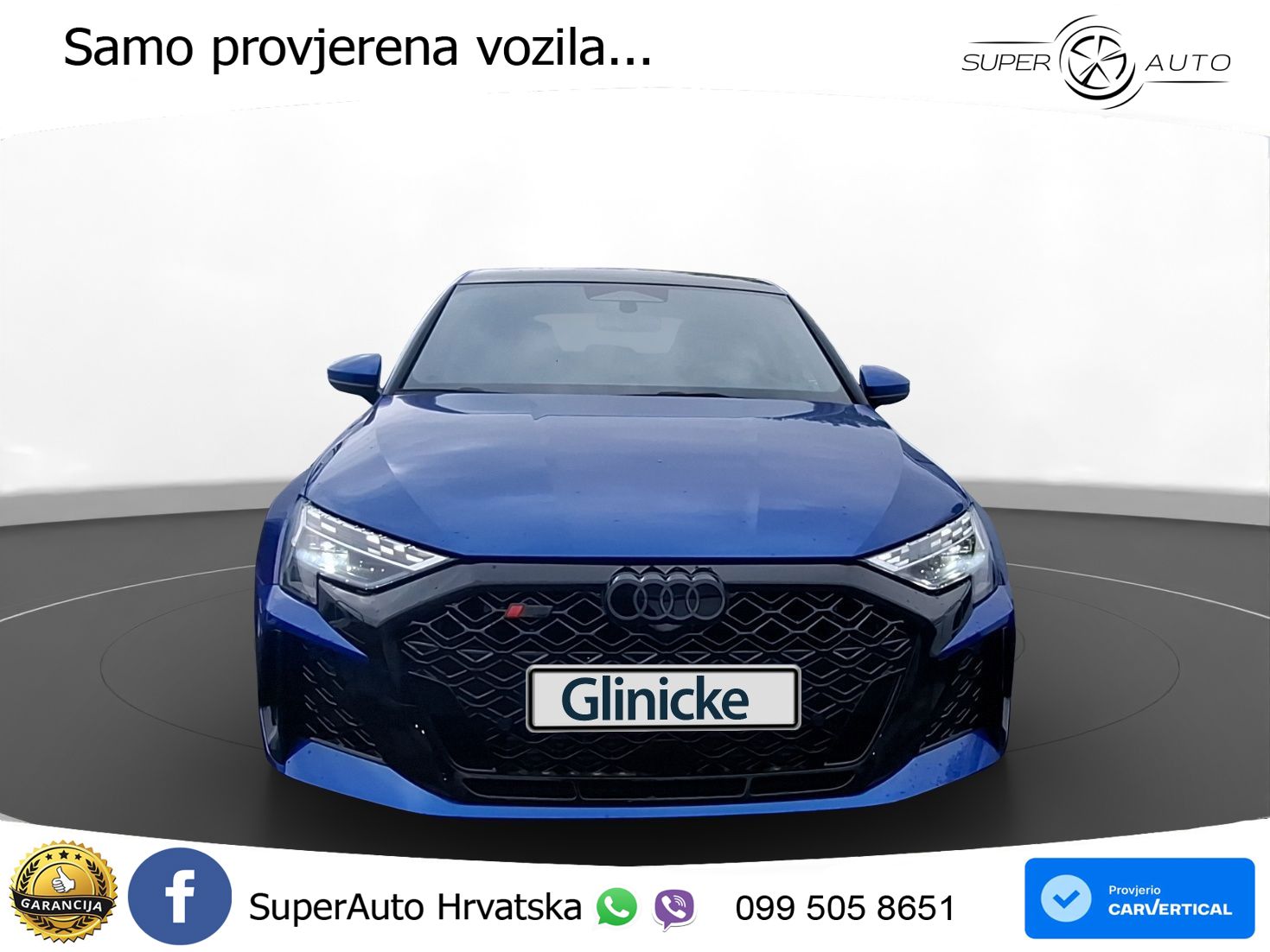 Audi RS3 Sportback 2.5 TFSI (400 KS) quattro S tronic LED+GR SJED+ACC