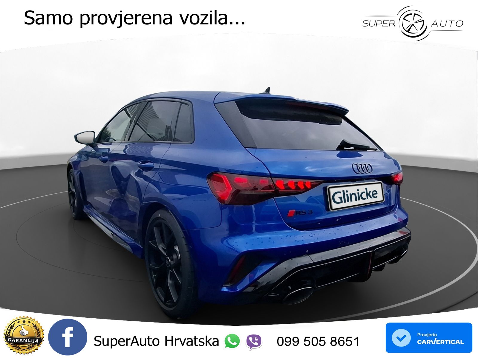 Audi RS3 Sportback 2.5 TFSI (400 KS) quattro S tronic LED+GR SJED+ACC