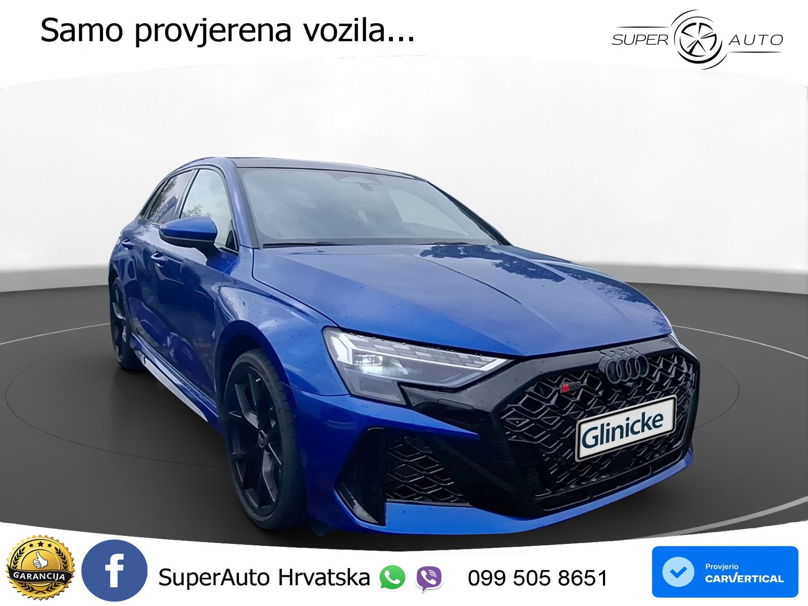 Audi RS3 Sportback 2.5 TFSI (400 KS) quattro S tronic LED+GR SJED+ACC