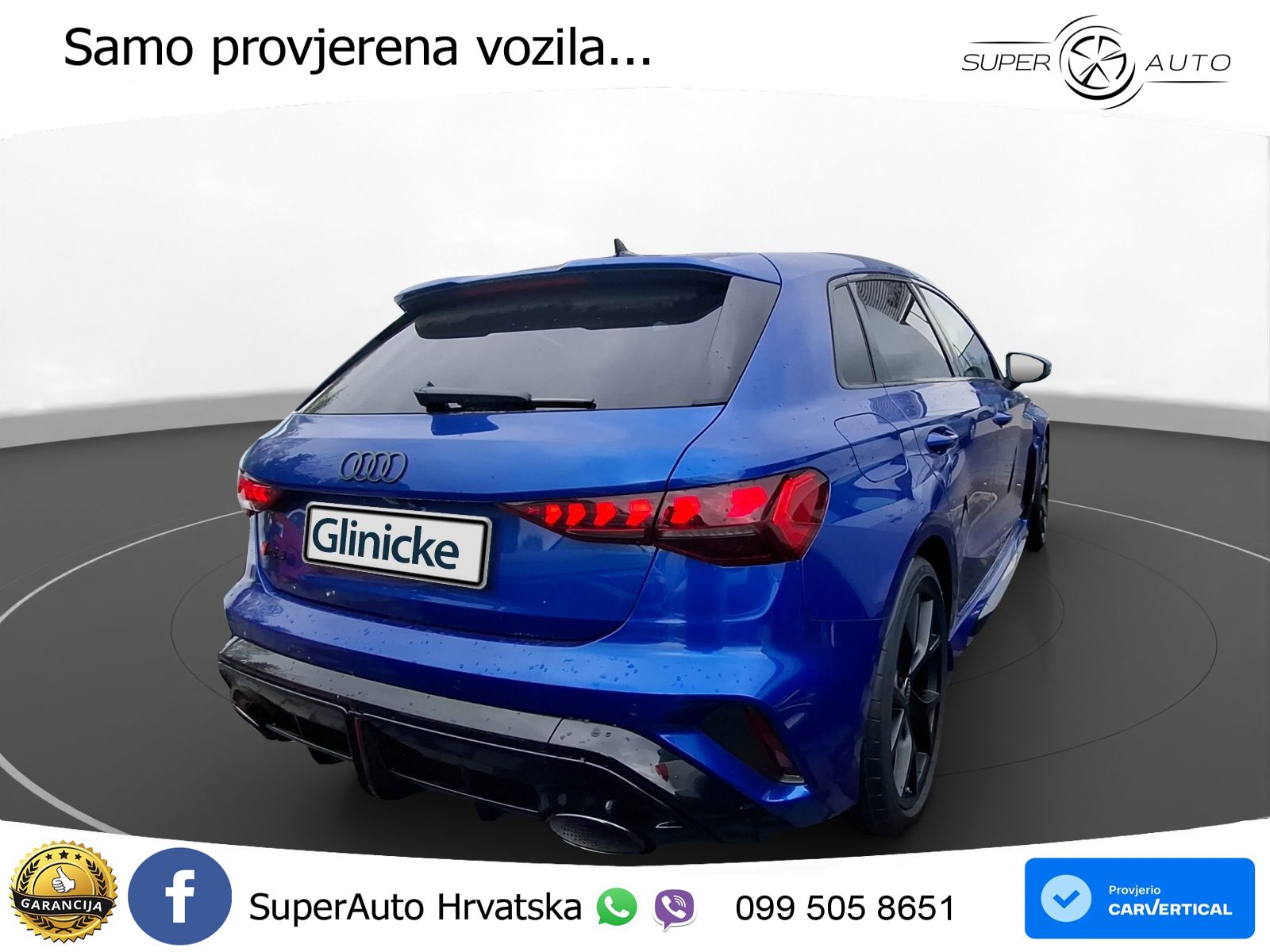 Audi RS3 Sportback 2.5 TFSI (400 KS) quattro S tronic LED+GR SJED+ACC