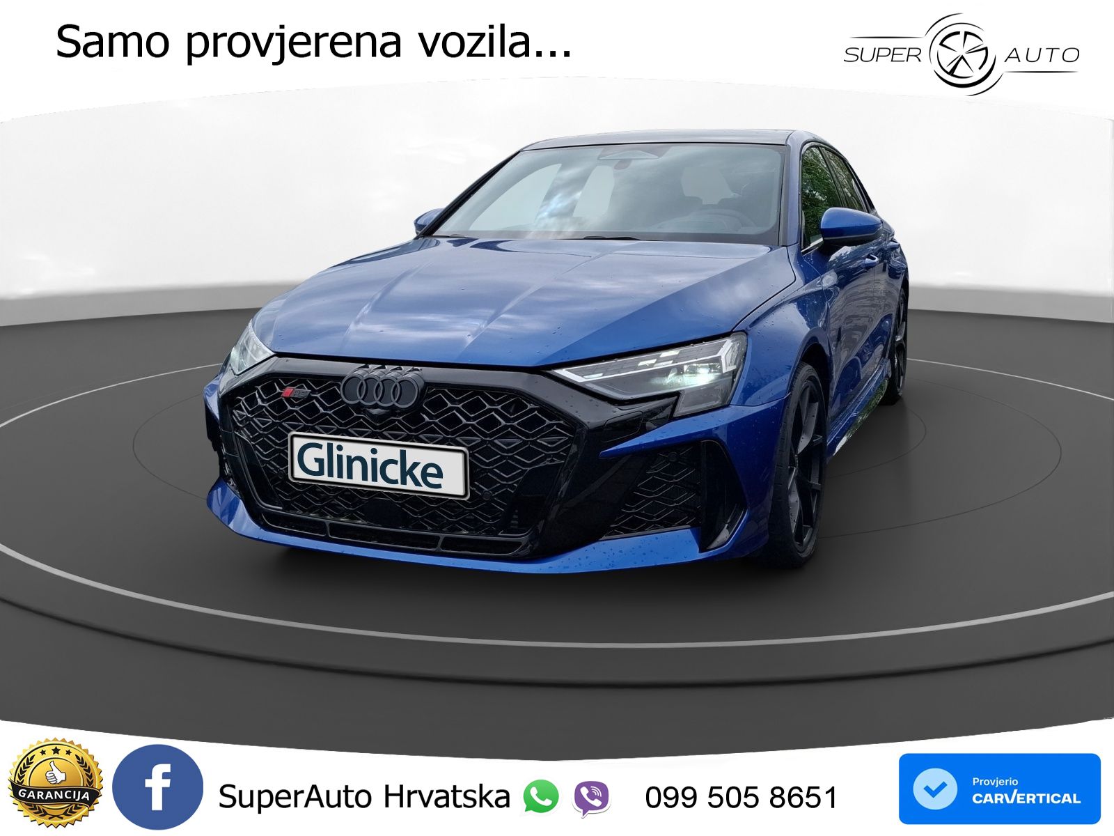 Audi RS3 Sportback 2.5 TFSI (400 KS) quattro S tronic LED+GR SJED+ACC